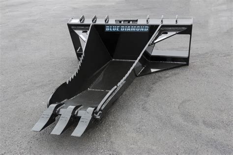 blue diamond skid steer buckets|aftermarket skid steer attachments.